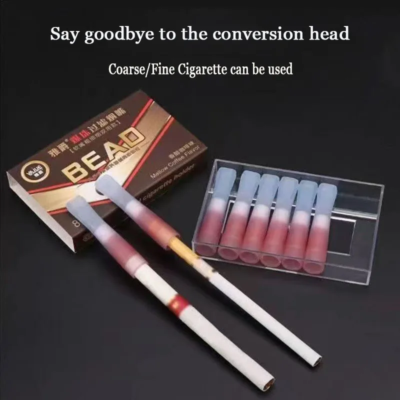 8 قطعة/الحزمة مرشحات الكرة سحق الجليد روز العنب النعناع 70% القطران تخفيض نانوبيم مرشح القطن مانعة للتسرب للبالغين المدخنين