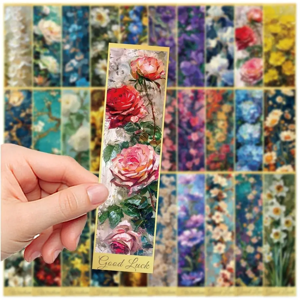 علامات الكتاب المشروحة زهرة اللوحة الإشارات المرجعية صفحات القراءة خمر قراءة كتاب صفحة علامات ديكور الإشارات المرجعية للبطاقات الكلاسيكية