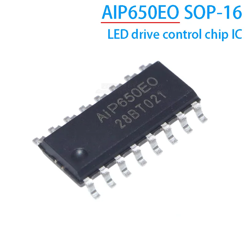 10PCS AIP650EO SOP-16 LLED driver control chip IC digital tube 650EO