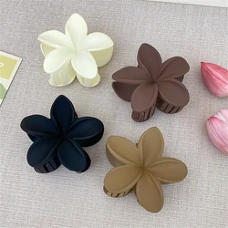 AISHG New Simple Frosted Flower Hair Clip for Women Temperament Coiled Hair Shark Hair Clip Girl Versatile Hair Accessory