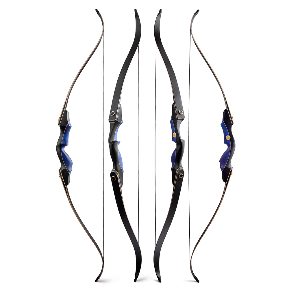 Imagem -03 - Tiro com Arco Caça Recurve Bow Tiro ao ar Livre Target Practice Split Bow Wood Grip Takedown Laminação Wood Grip 2560lbs