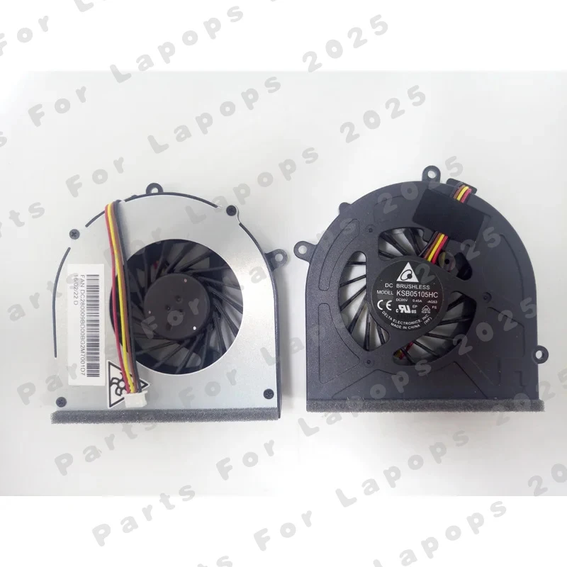 Nuevo ventilador de CPU para portátil Lenovo G470 G470A G570 G575 G475 G475A G470AH G470AH, ventilador de refrigeración KSB05105HC