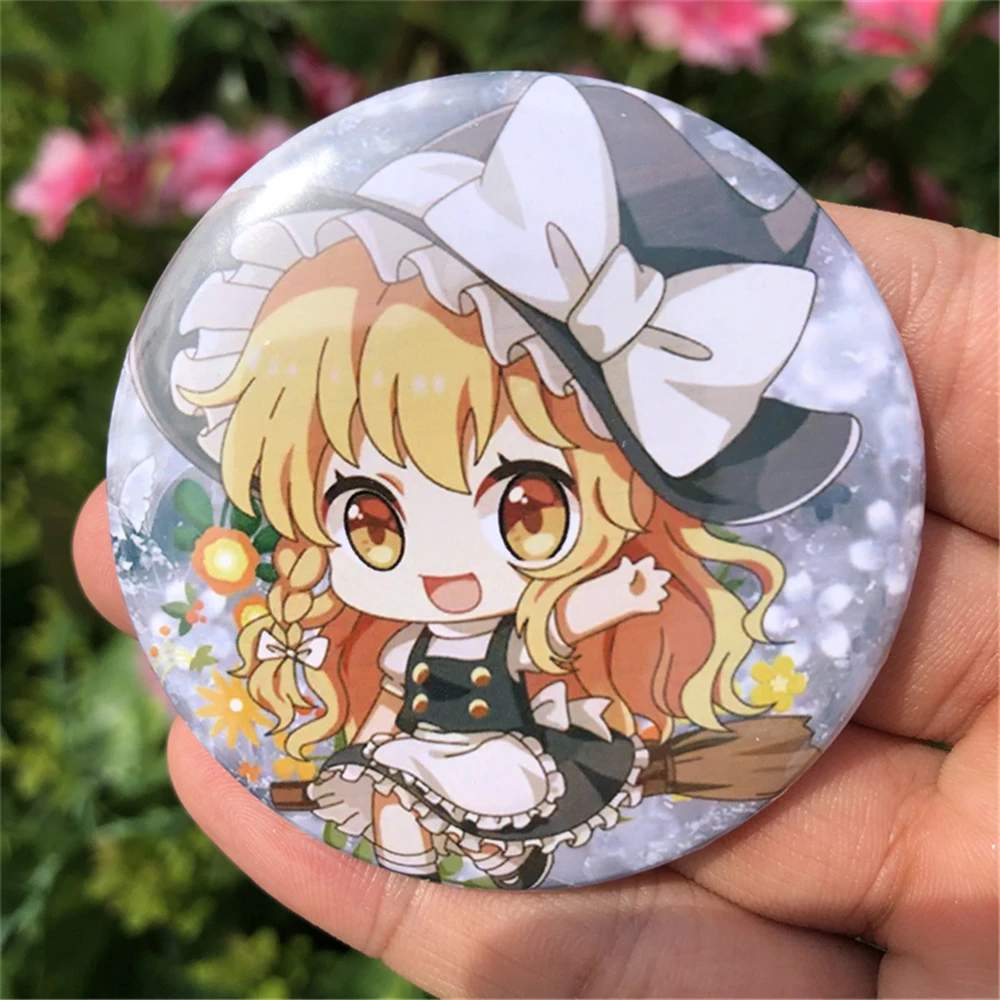 مشروع أنيمي توهو بروش صفيح ، مزار ، عذراء ، هاكوري ، ريمو ، هاكوري ، ريمو ، زي تنكري ، دبوس شارة ، SPTE ، إكسسوارات بروش