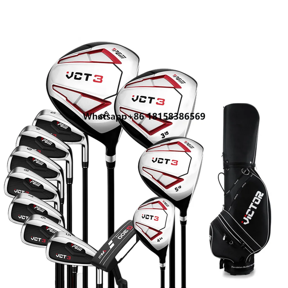 

Top Quality Premium Graphite/Steel Shafted Complete Men's Golf Clubs Set for Right Hand With Bag