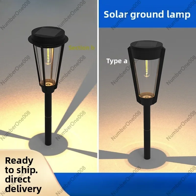 Waterproof Solar Landscape Light Outdoor Garden Spot Light Ground Spike LED Lamp with Auto on/Off for Yard Patio Decor