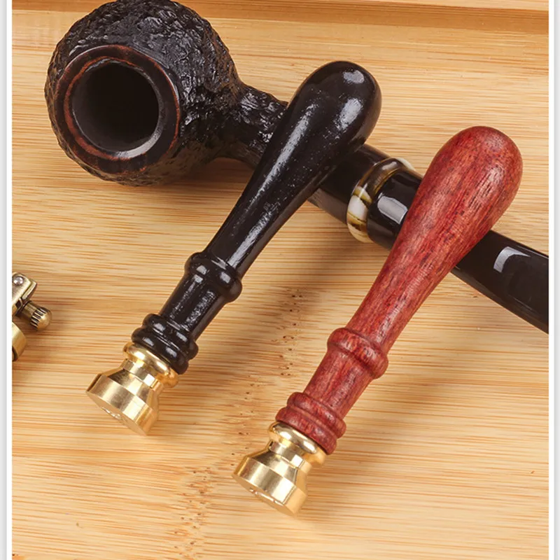 Brass Wood Tobacco Pipe Tamper Smoking Pipe Tools Tobacco Pipe Metal Tamper Smoking Accessories Cleaner