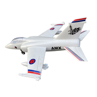 KPQRC AMX Attack 700mm Wingspan 64mm Ducted Fan Unit EDF Jet EPO Fixed Wing RC Airplane KIT