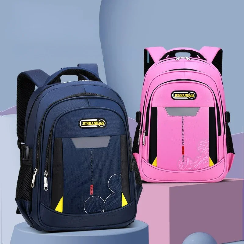 Schoolbag Boy Girl Grade 1-6 Burden Reduction Children Bag Burden Alleviation Backpack Burden Alleviation Spine Guard Package