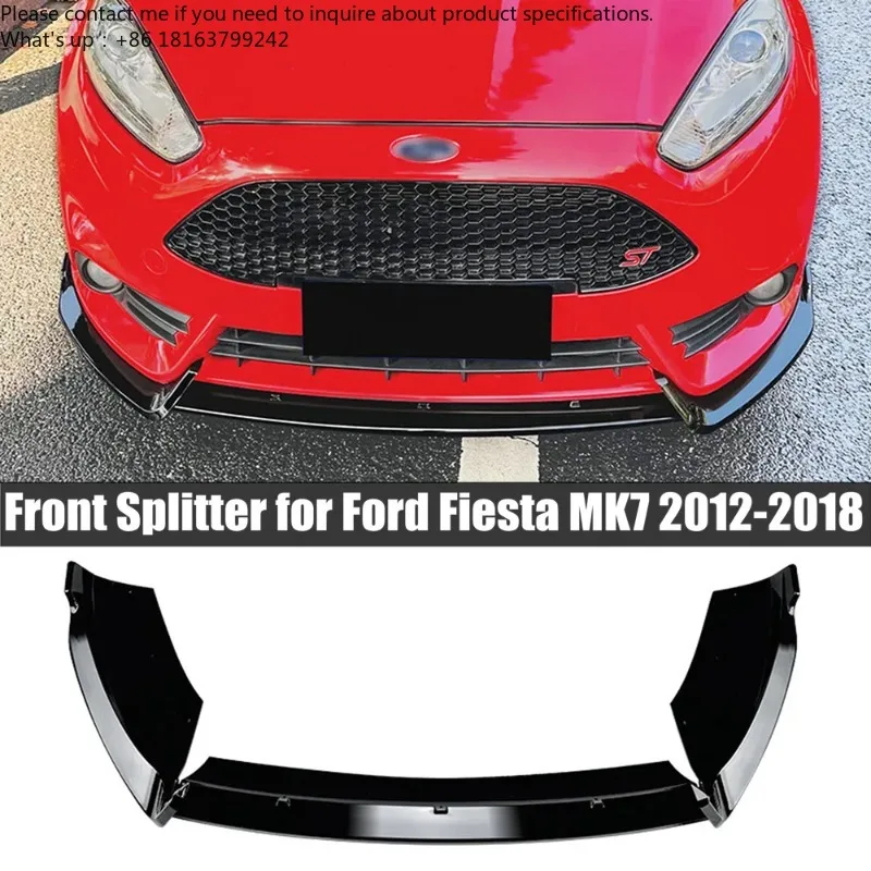 

Tail Wing Roof Spoiler Cap Maxton Style Rear Wing Modified Decoration Accessories Gloss Black For Ford Fiesta ST MK7 2012-2018