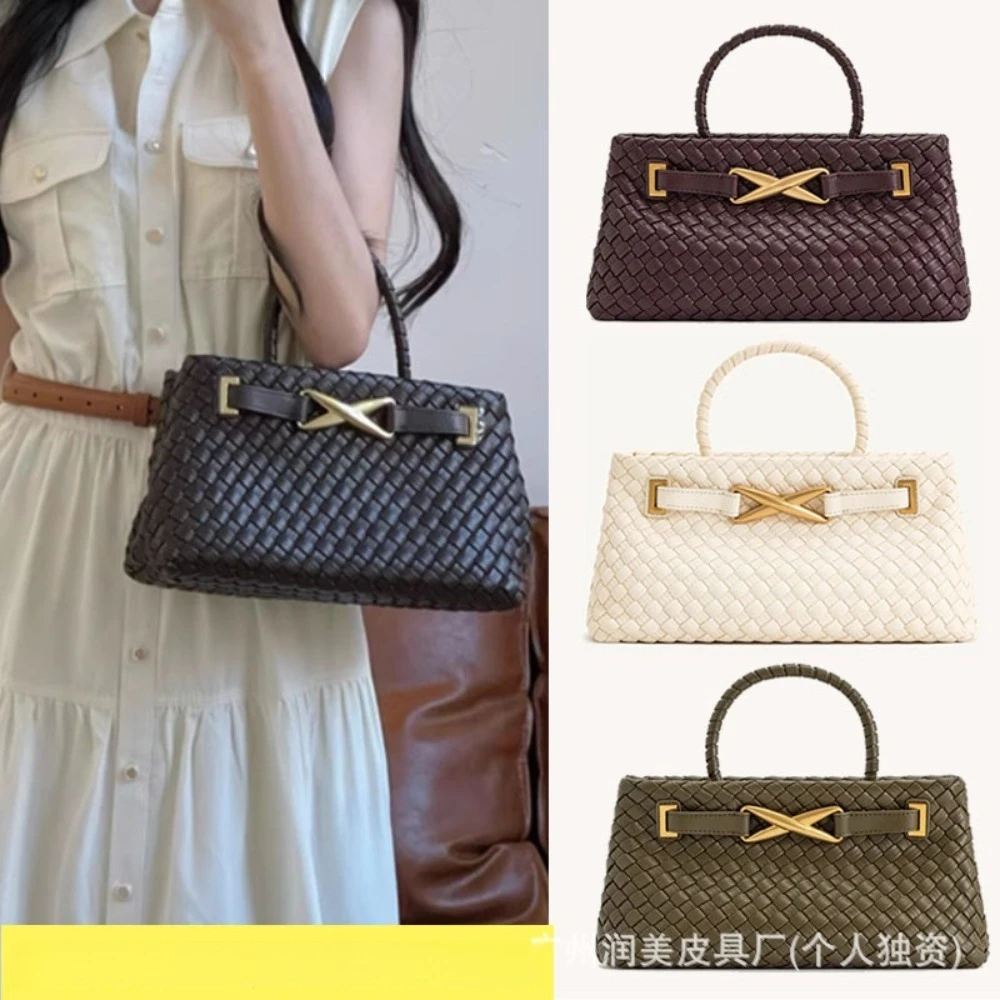 

JW PEI Woven Bag Elora Fashionable Versatile Handbag High-end Spring New