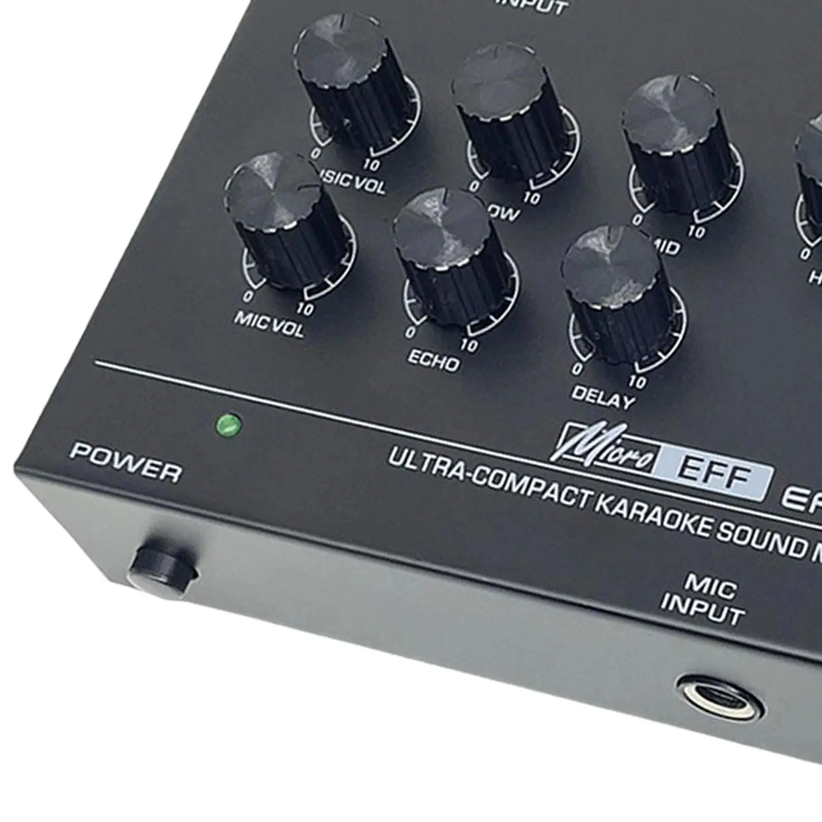 Mixer de som de karaokê Mixer de áudio doméstico portátil para uso doméstico de karaokê