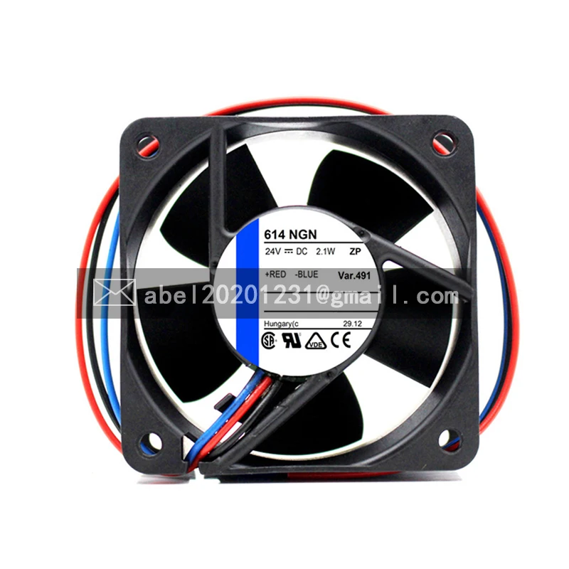 

BRAND NEW ORIGINAL 614NGN 614 NGN DC 24V COOLING FAN 6025 6CM 60*60*25MM