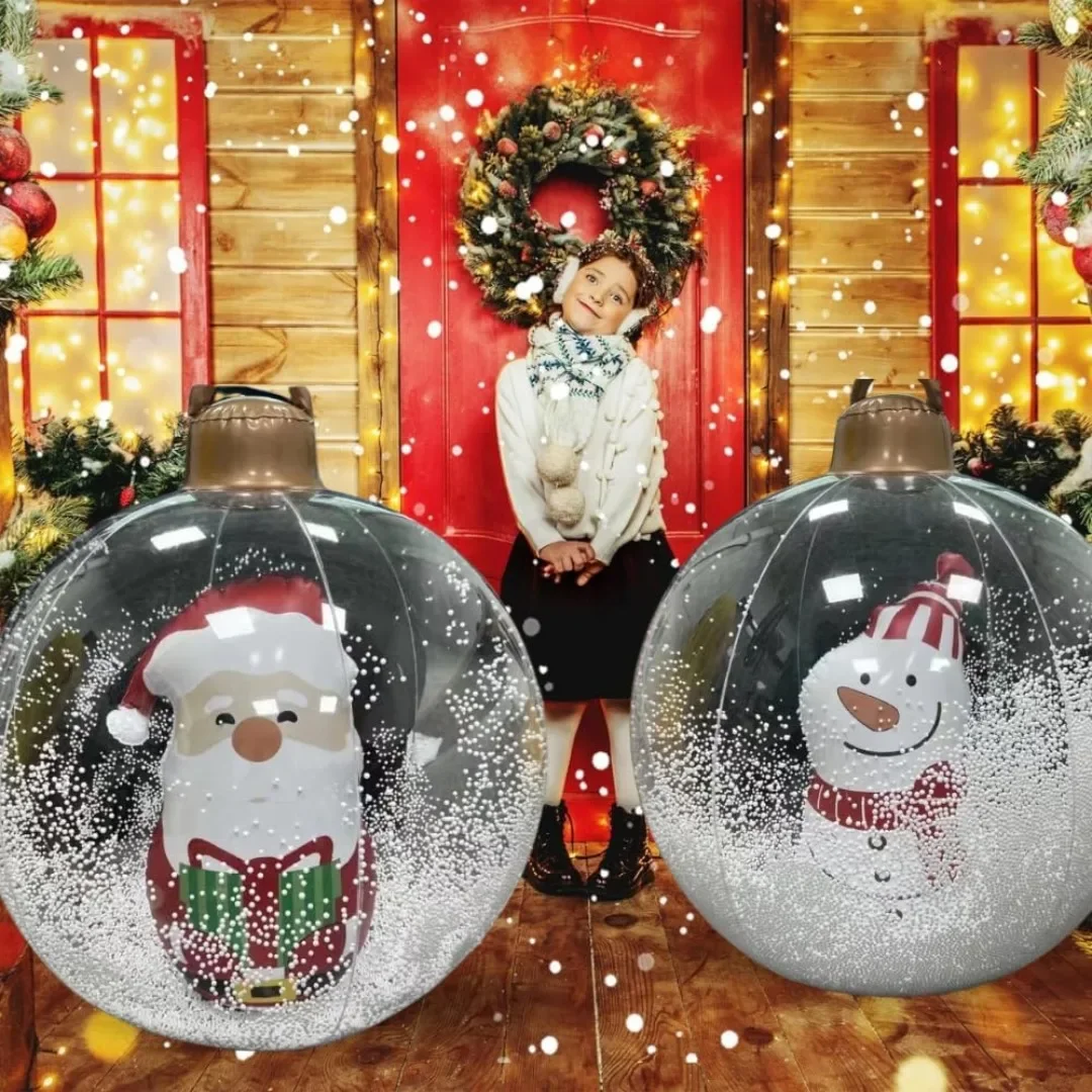 new inflatable Christmas ball Christmas outdoor decorations balloon festival venue decoration