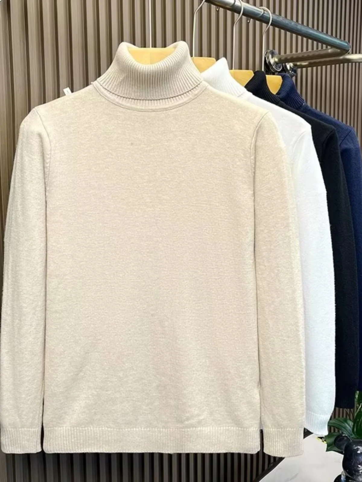 سترة خريف وشتاء أمريكية ذات ياقة عالية للمراهقين، طبقة أساسية متعددة الاستخدامات غير رسمية للرجال، شعور مميز جديد