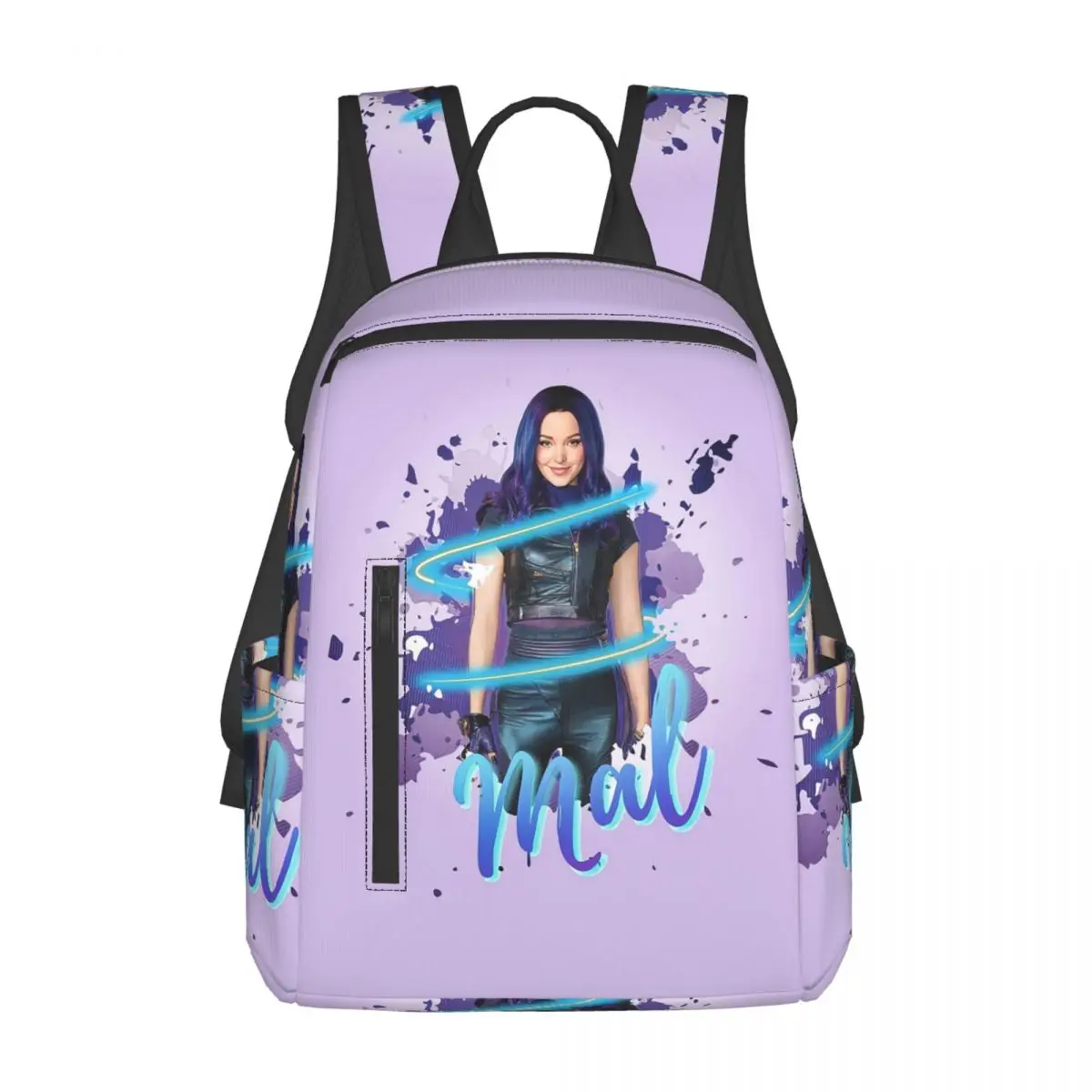 

Mal - Descendants 3 Backpack Daypack Large Capacity Kids BookBag School Bag Shoulder Bags for Men Women