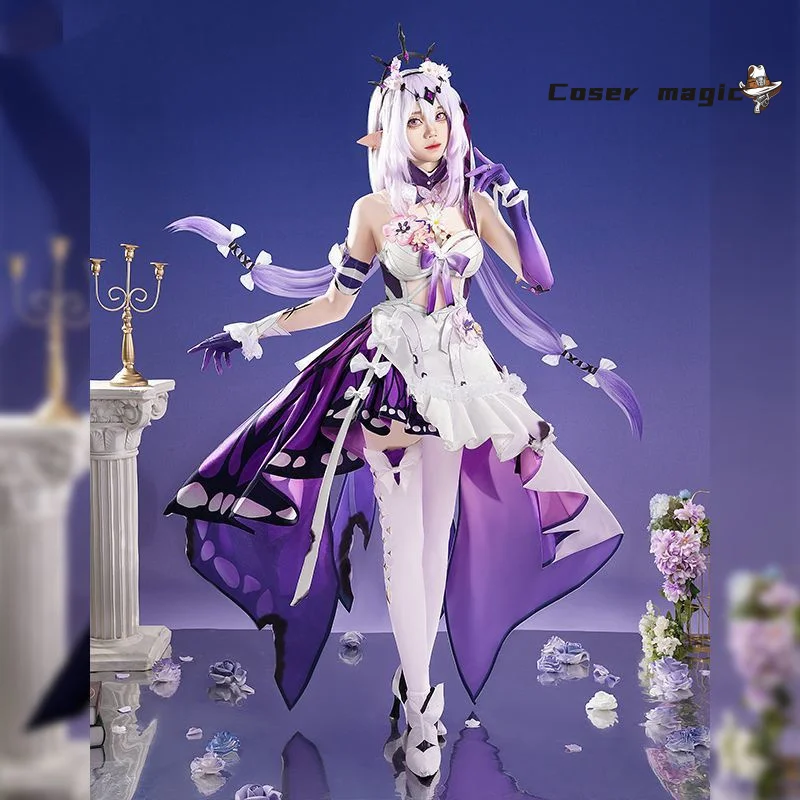 

Game Honkai：Star Rail Castorice Cosplay Costume Uniform Halloween Party for Women Men Carnival Props