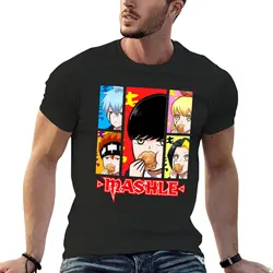 MASHLE-T-shirt magique et muscles1 pour homme, vêtement amusant pour garçon, graphique