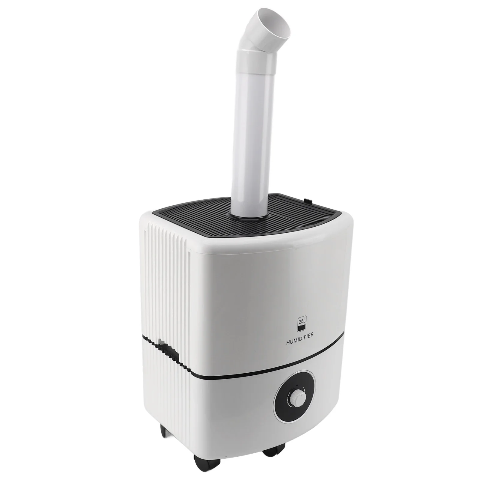 コールドミストトップフィル加湿器、ユニバーサルホイール、広い部屋、家庭、工業用、25l、3000ml/h