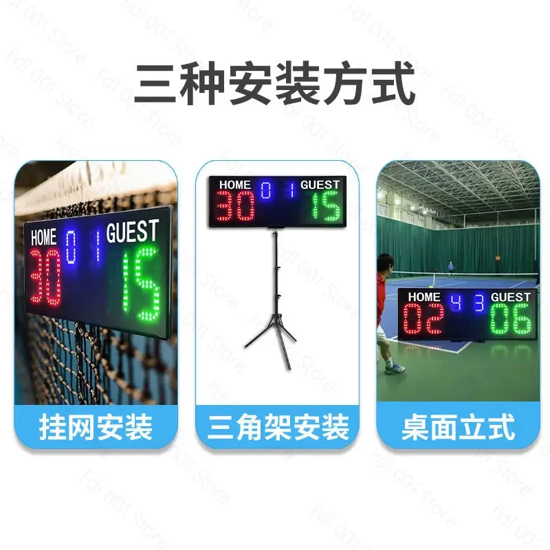 Snooker Dart Game Machine Wifi Scoring Board Scoreboard Electronic Portable Led Tennis Basketball