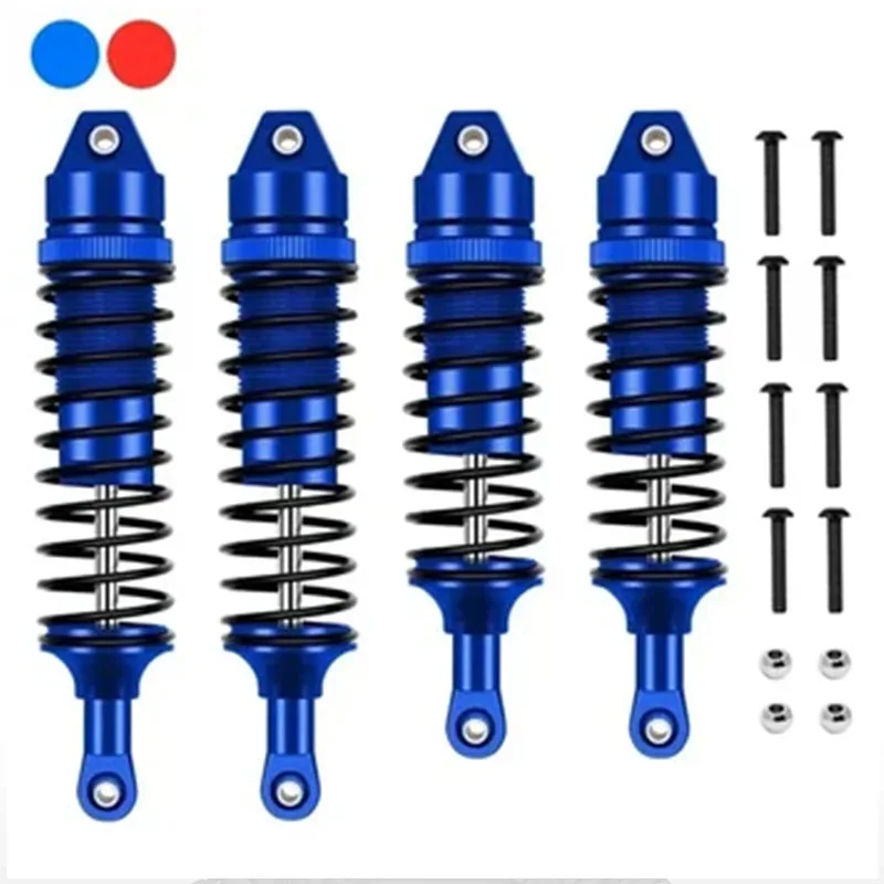 

Full Metal Front And Rear Shock Absorber For Traxxas Slash 4X4 VXL 2WD Rustler Stampede Hoss 1/10 RC Car Upgrades Parts