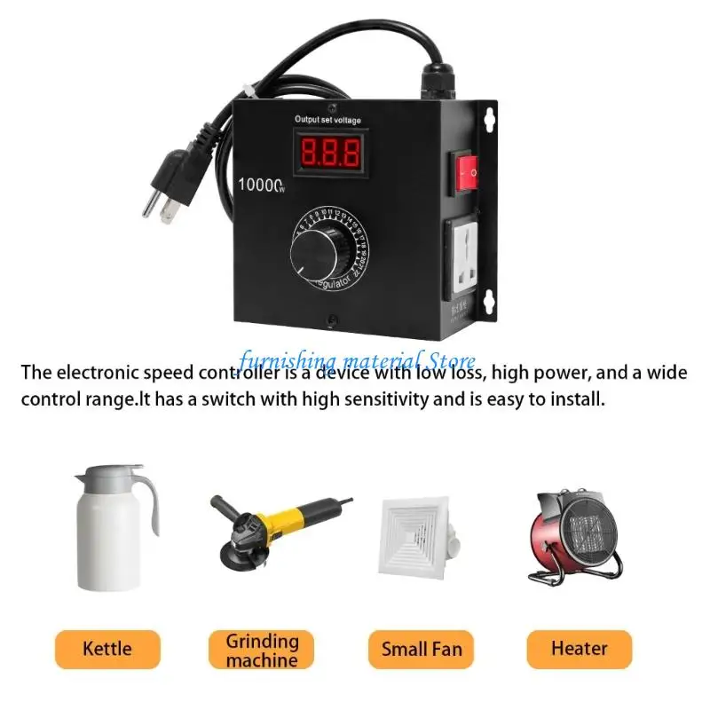 Y5GD Highly Power Compacts Dimming Speed Regulator 10000W Variable Controller