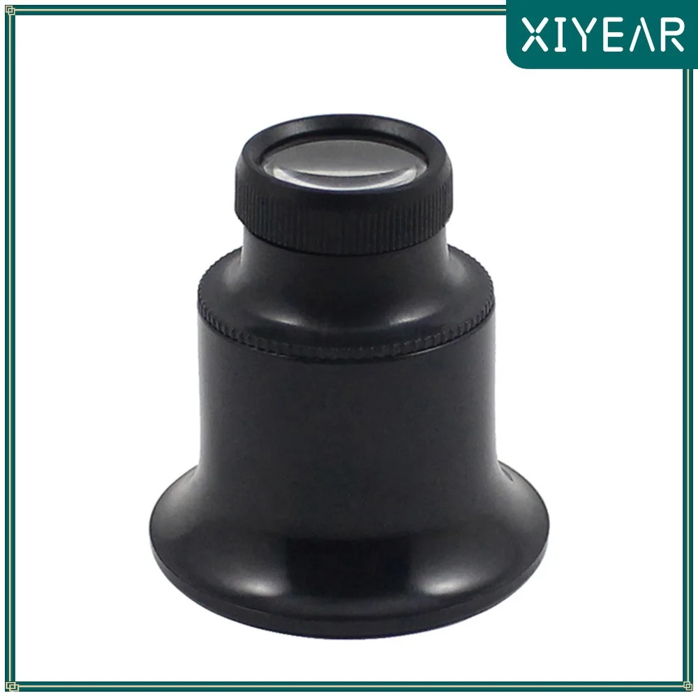 

Wearable Magnifier 20x HD Magnifier Eyepiece Eyelid Fixed Magnifier for Watch Repair Testing and Identification