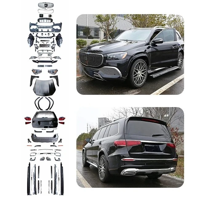 Applicable To X166 (13-15GL/16GlS) Upgrade 167 MBH Body Kit Cutting Free Modification Headlight Tail Light Modification