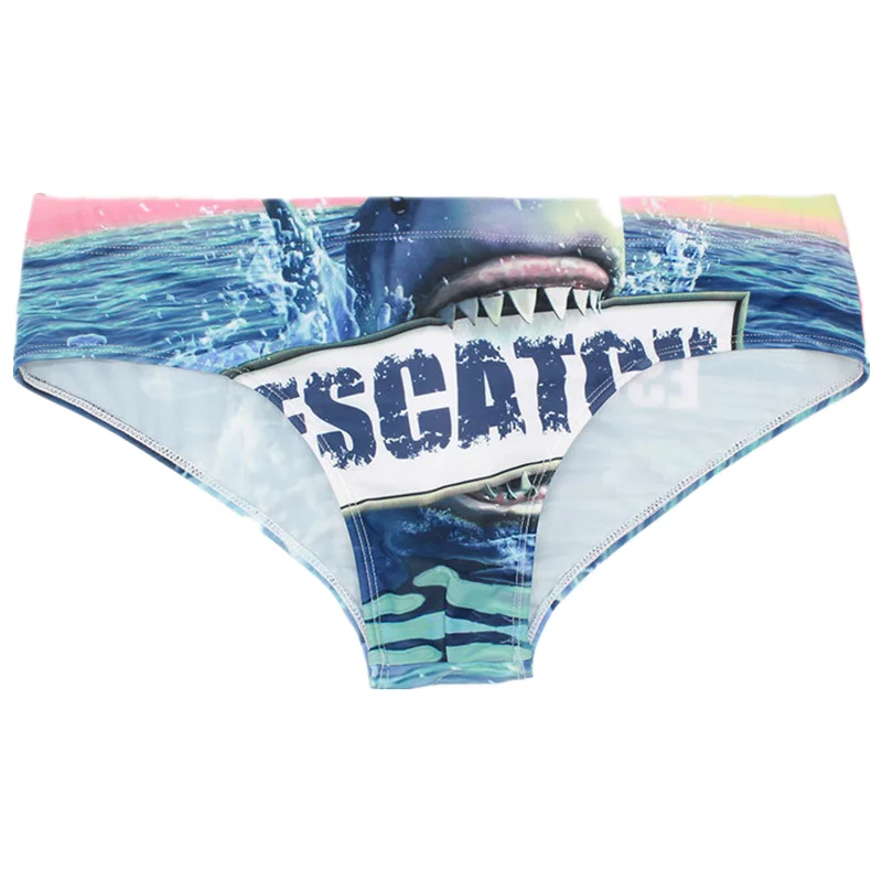 AIMPACT Men's Swim Briefs Sexy Fashion New Swimwears Male Beach Surf Swimsuit with Drawstring Holiday Square Leg Swim Trunks