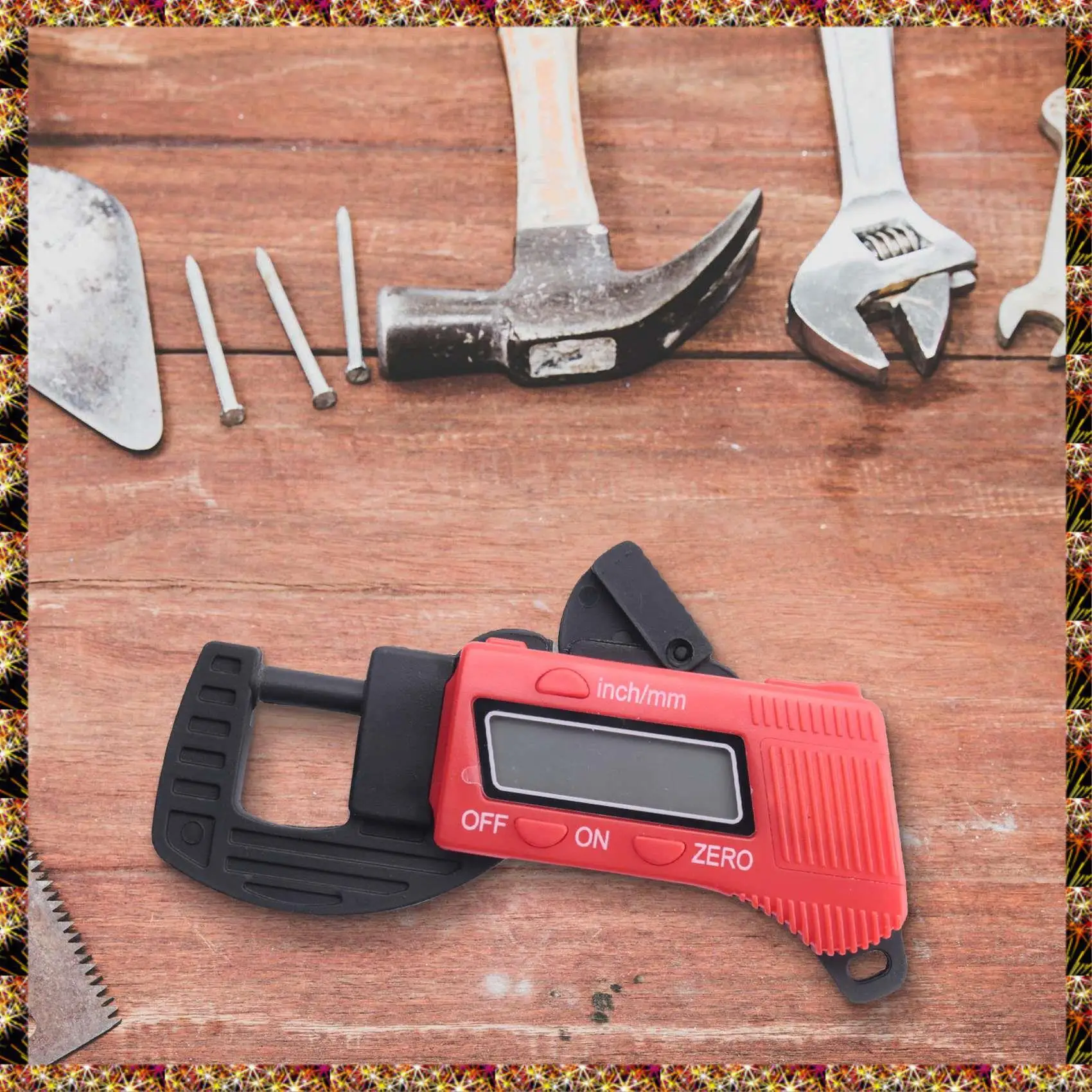 

BTCL 0-12.7Mm Plastic Carbon Fiber Composites Digital Thickness Caliper Micrometer Gauge