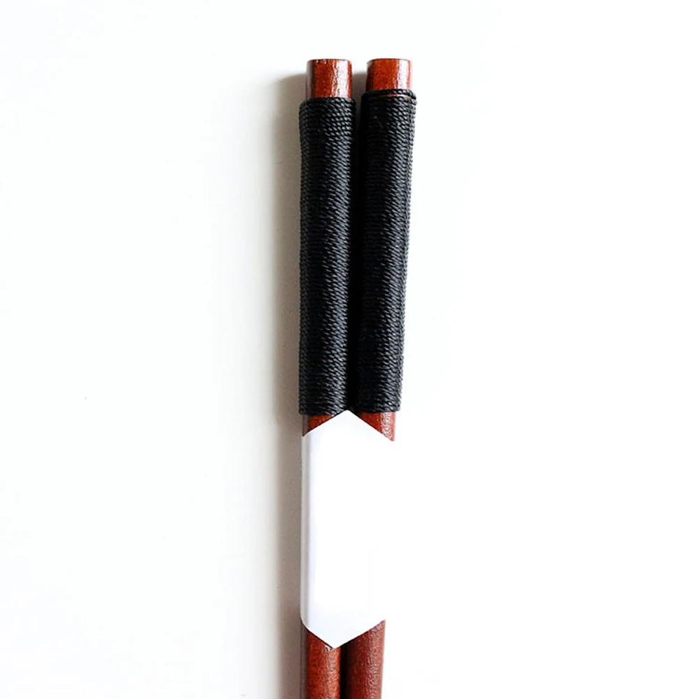 

3 Pairs Anti-slip Wooden Chopsticks Reusable Home Tableware Hot Pot Creative Travel Solid Wood Smooth Design Gift