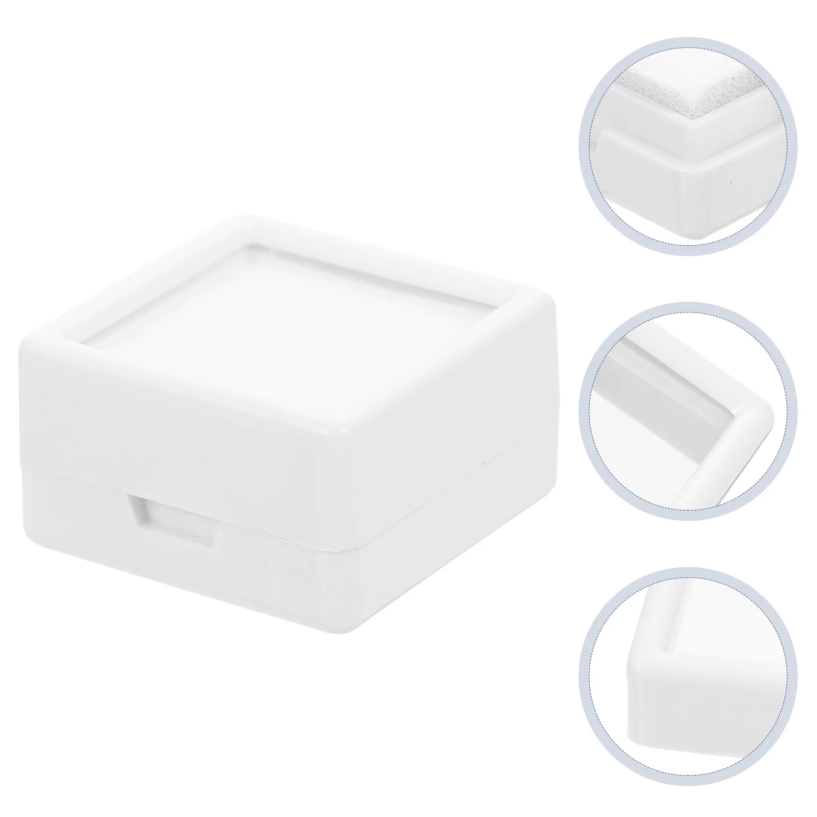 

20Pcs Sponge Insert Ring Box Compact Portable Ring Storage Case Stylish Romantic Proposal Supplies for Girlfriend Surprise