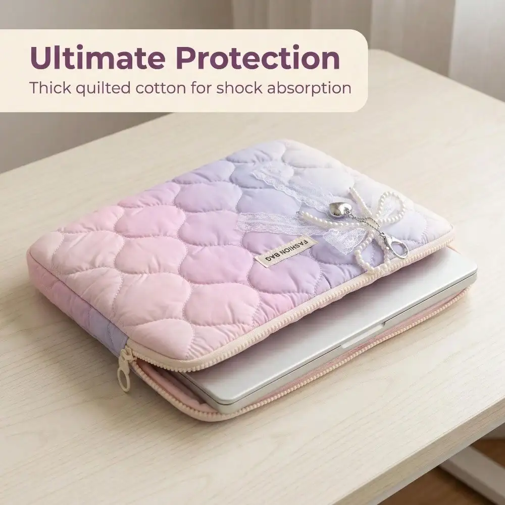 Tablet bag 9-11 inch 13 14 15.6, for iPad Air Pro 11 13 M4 M2 10th/9/8 10.2 for Xiaomi Pad 5 Pro shockproof storage bag