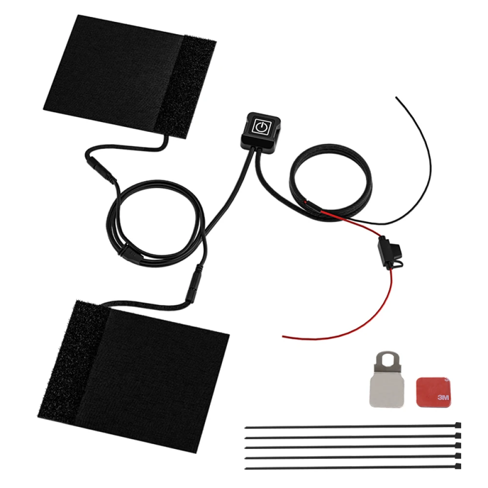 12V Motorcycle Quick Loading And Unloading Electric Heated Handle Heating Grips Set Handlebar Warmer Grip Cover