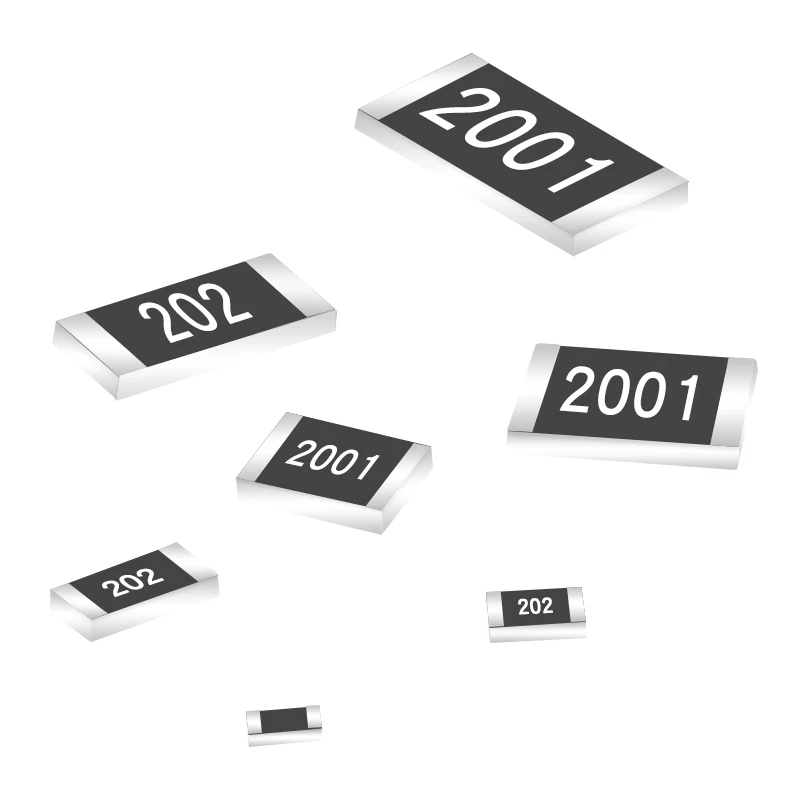 100pcs/20pcs 2Kohm 2512 SMD Chip Resistor 1W 2K ohm 202 2KR Resistance 5%