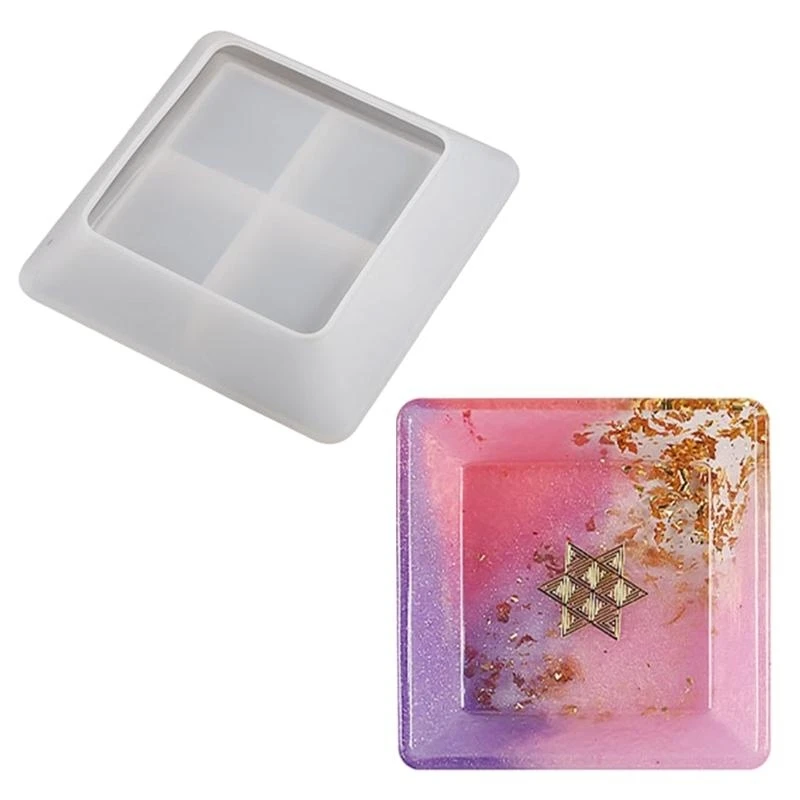 Multi-shapes Moulds Silicone Material for DIY Hand-Making Resin Artworks