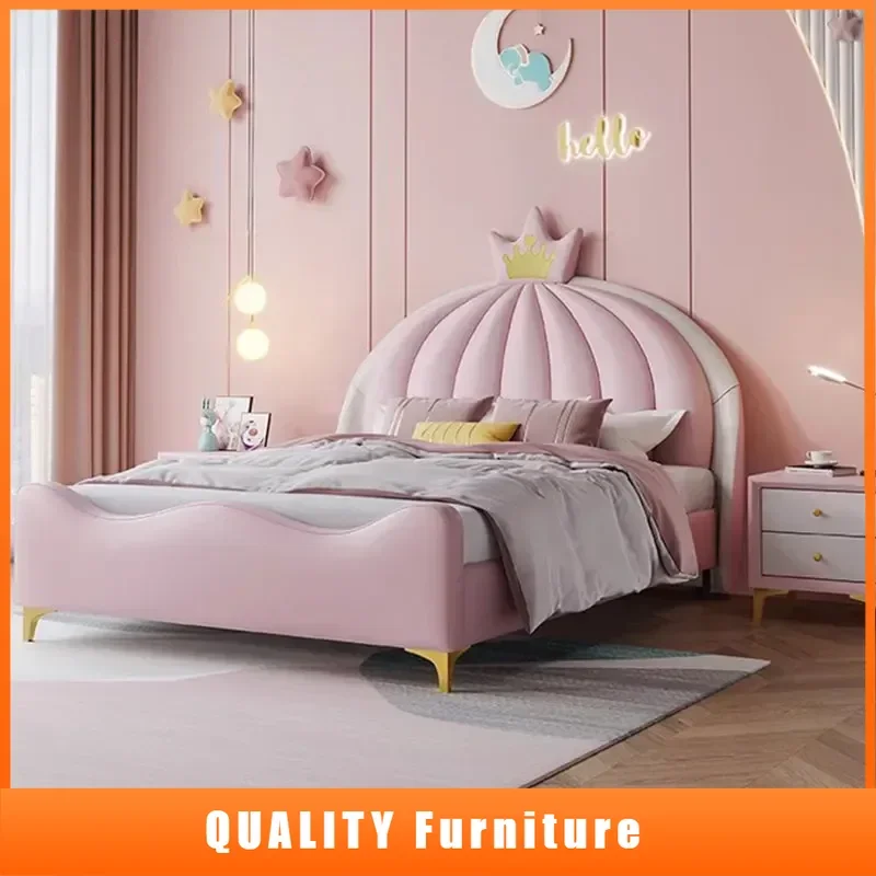 

Headboard Frame Double Bed Queen House Luxury Twin Living Room Double Bed Twin Princess Cama Matrimonial Bedroom Furniture