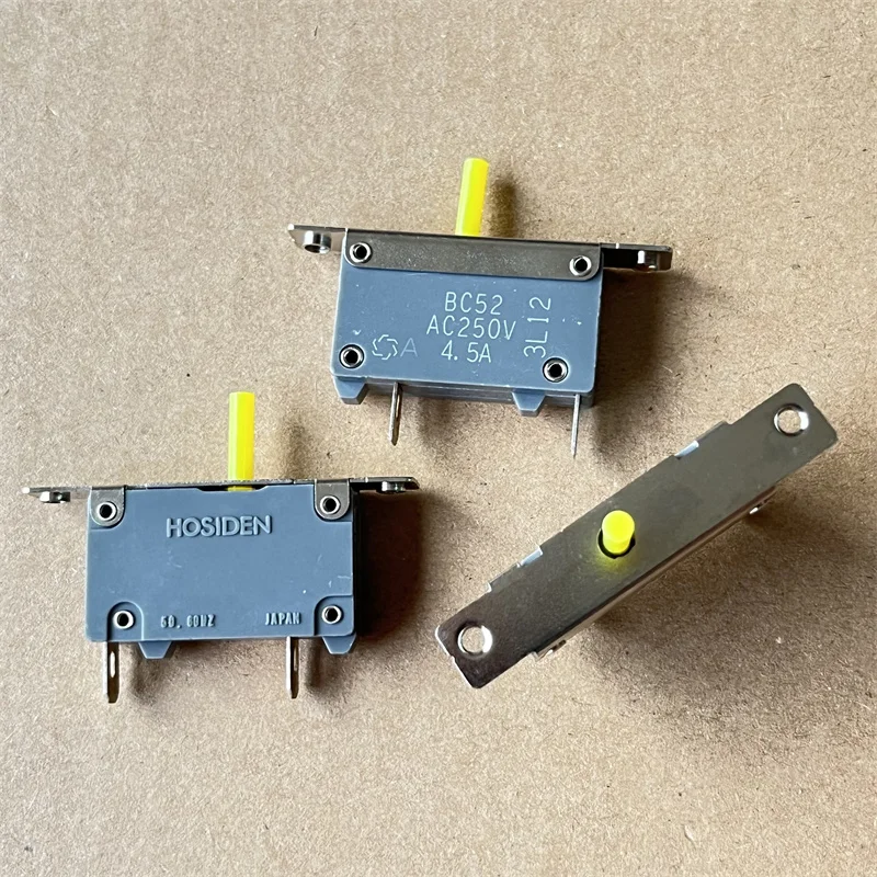 2 шт. BC52 AC250V 4,5A импортная защита от перегрузки, выключатель автоматического выключателя, подлинный,