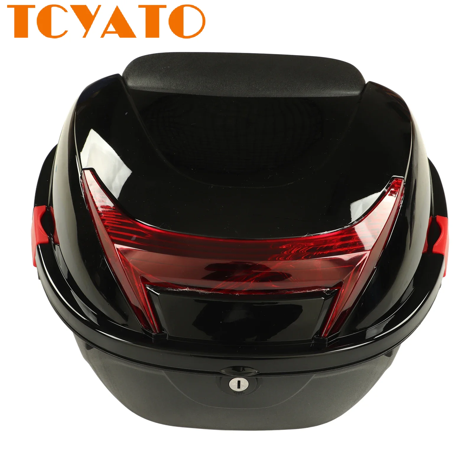 TCYATO Electric Motorcycle Trunk, Large-Capacity Scooter Tail Box, Tool Storage Compartment