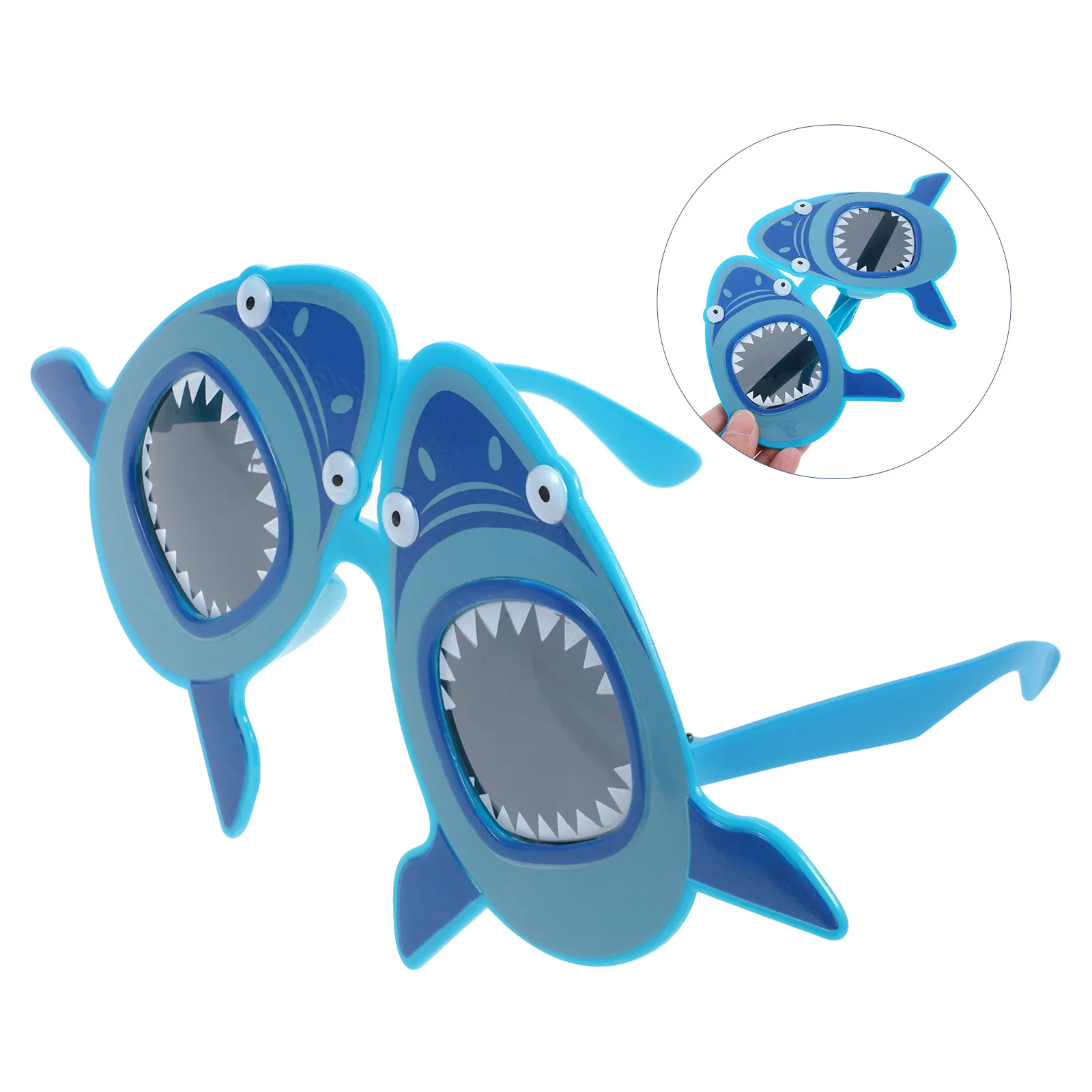 

Shark Decorative Funny Sunglasses Party Beach Supplies Novelty Photo Props Headwear Funny Sunglasses For Adults Accessories