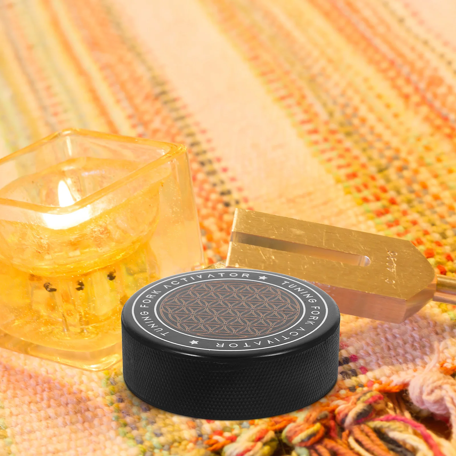 

Tuning Fork Activator Rubber Easy Grip For Harmonic Vibrations Minimal Noise Music Instrument Accessories Fork Activator Tool