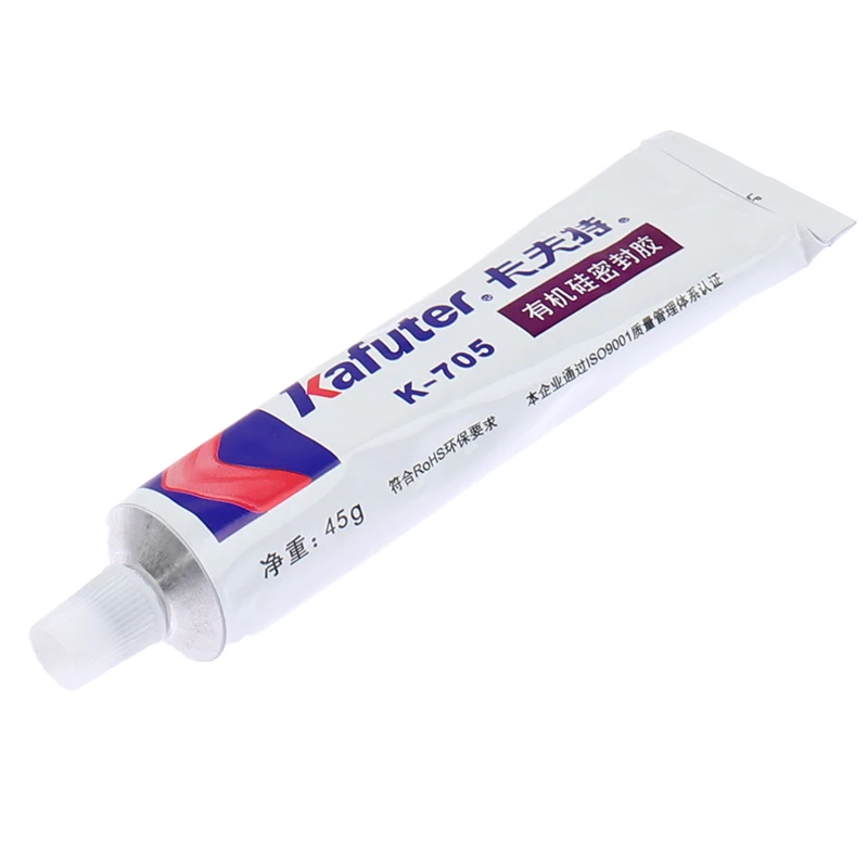 45g Silicone Industrial Adhesive K-705 RTV Silicone Rubber Transparent Glue