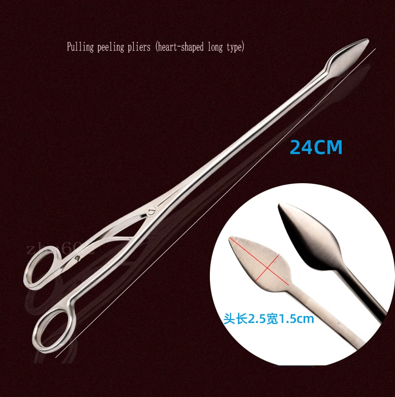 Aesthetic plastic surgery thread sculpture wire guide needle guide needle facial peeler facelift lifting peeling needle peeling