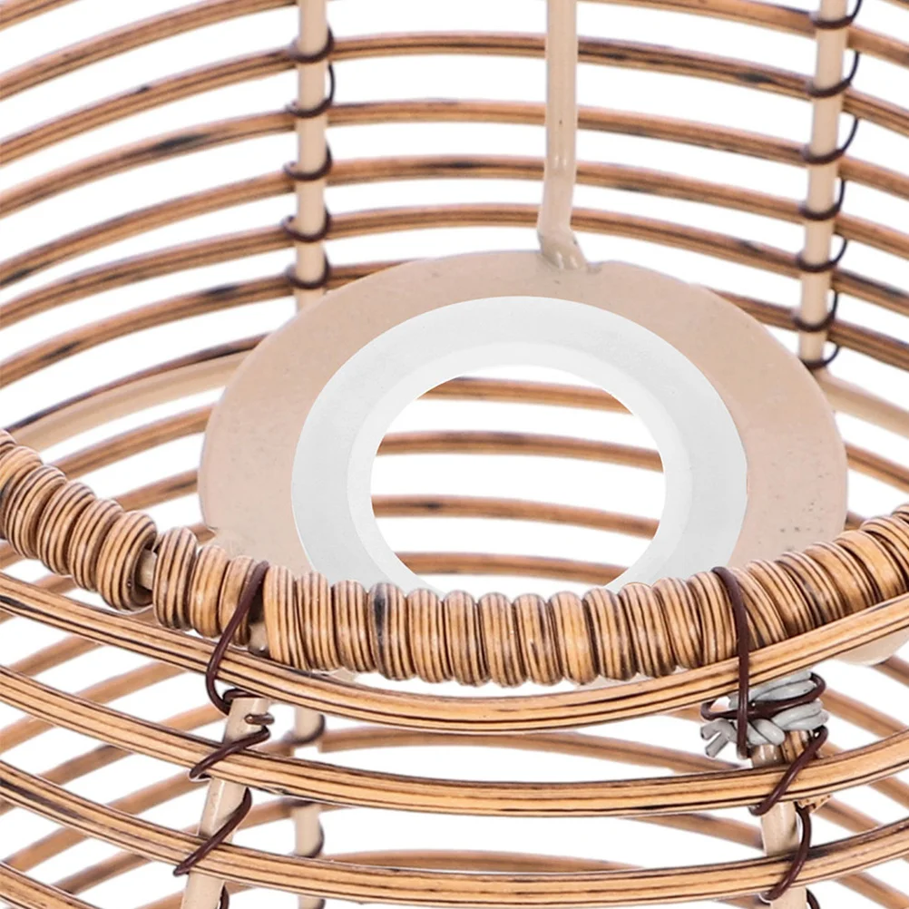 

25Pcs E27 to E14 Lamp Shade Adapter Ring Converter Lamp Holder Replacement Plastic Socket Ring Tool for Light Fixtures