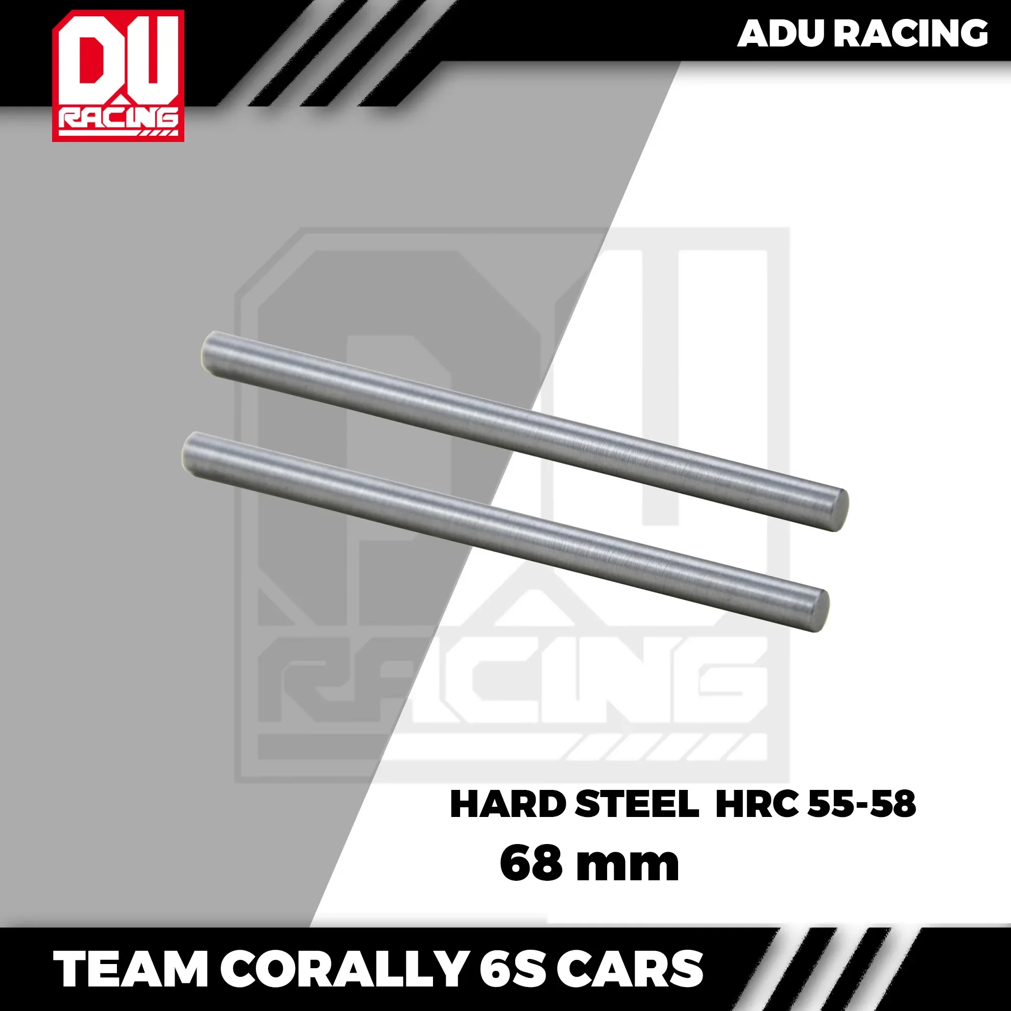 ADU RACING-Broche de bras en acier dur pour voitures RC, Team Corally 6s