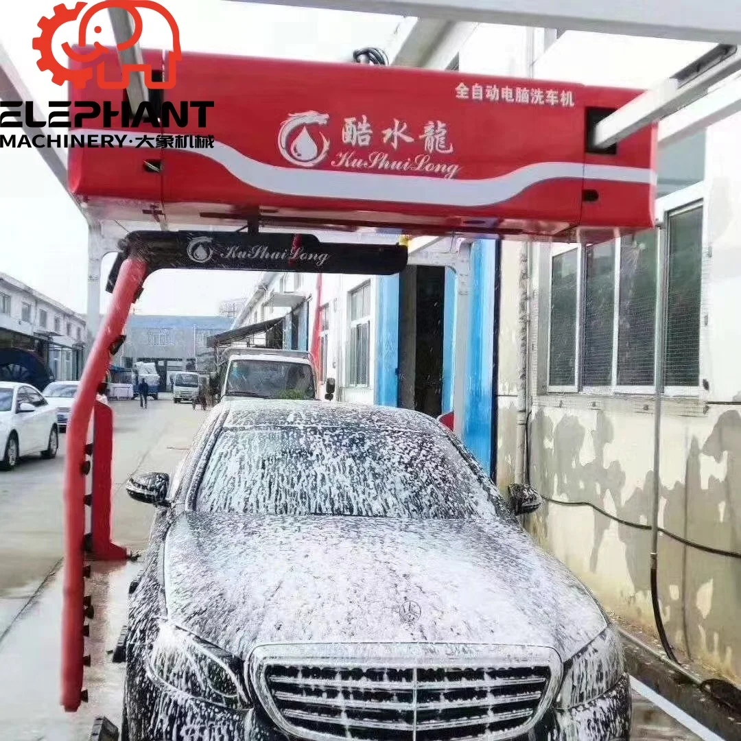 New Product Touchless Full Automatic Car Washing Machine for Gas Station Customizable OEM  360 Rotary Wash Contactless Smart