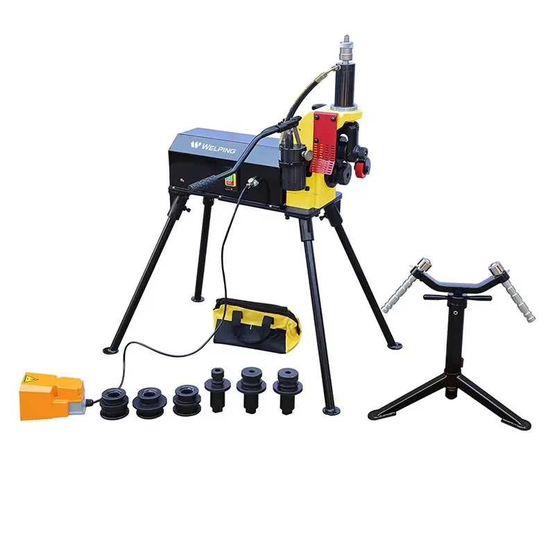 Heavy-Duty Electric Hydraulic Roll Grooving Machine 1''-12