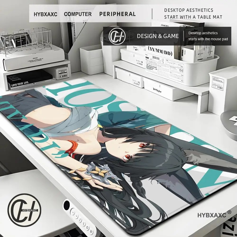 

Zenless Zone Zero Miyabi Hoshimi Desktop gaming electronic sports HD printing Lockedge Computer XXL gaming accessories Mouse Pad