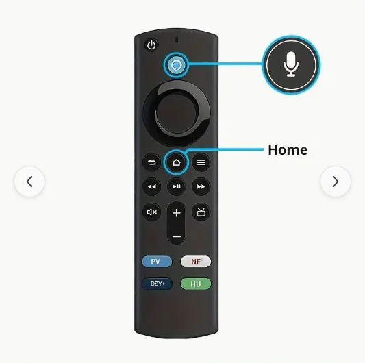 Telecomando vocale sostitutivo per Fire Stick TV 3rd Gen Smart TV Stick 4K MAX Lite Fire Cube Remote funziona con Alexa