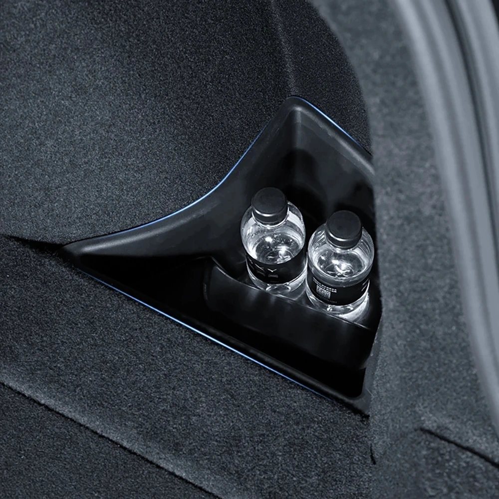 Kofferraum-Organizer-Aufbewahrungsbox Kompatibel mit Tesla Model 3 2024-2026, Seitlicher Laderaum-Aufbewahrungsbehälter, Wasserdichtes Reisezubehör – Detail 9