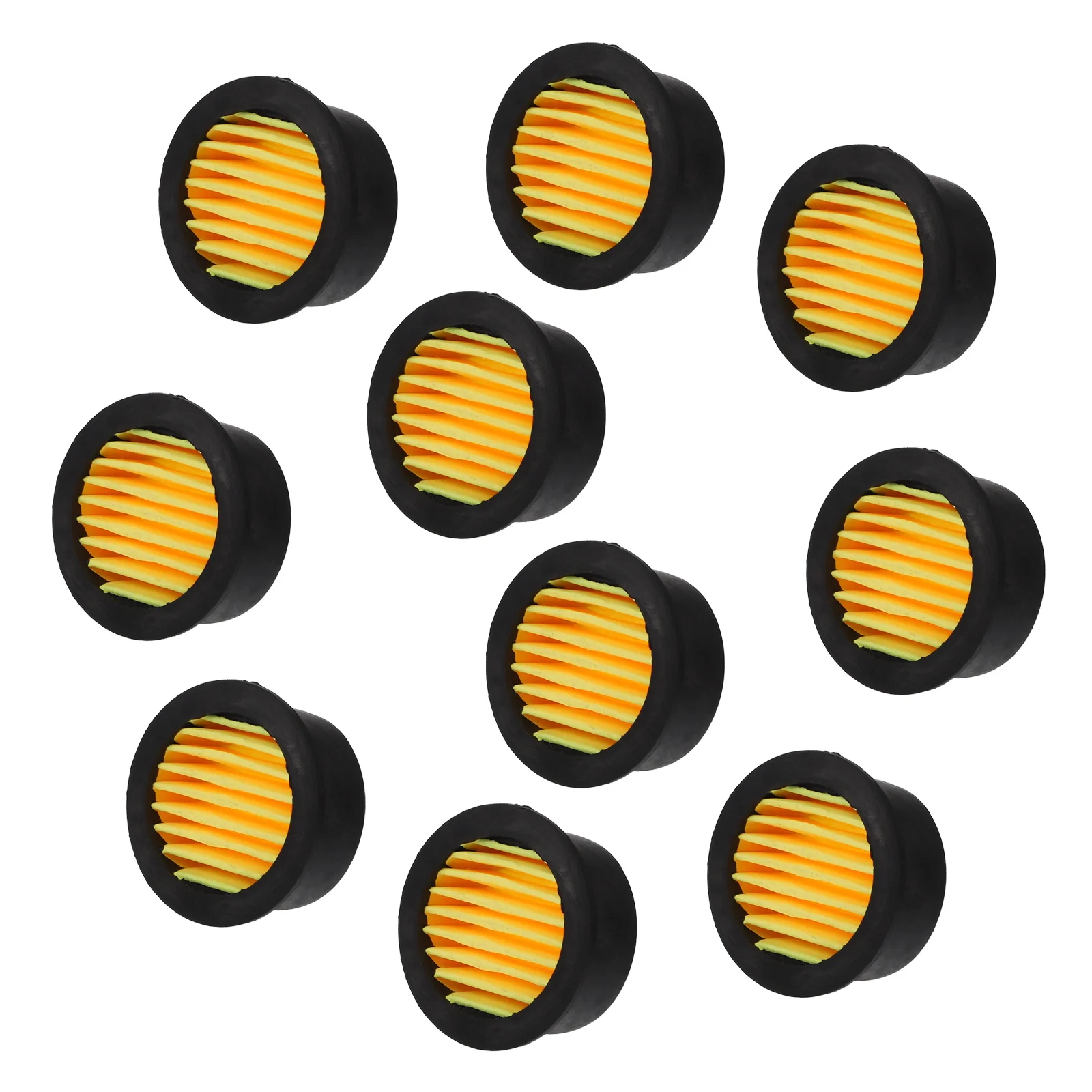 

10pcs Air Compressor Filter Elements Muffler Air Intake Filters High Quality Easy Use Hardware Accessories